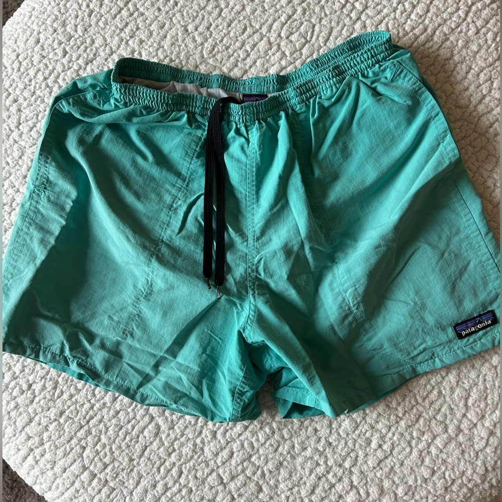 Teal Patagonia Baggies